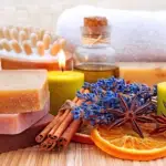 Vela artesanal canela y naranja - Velas y Jabones Vanessa Fernandez